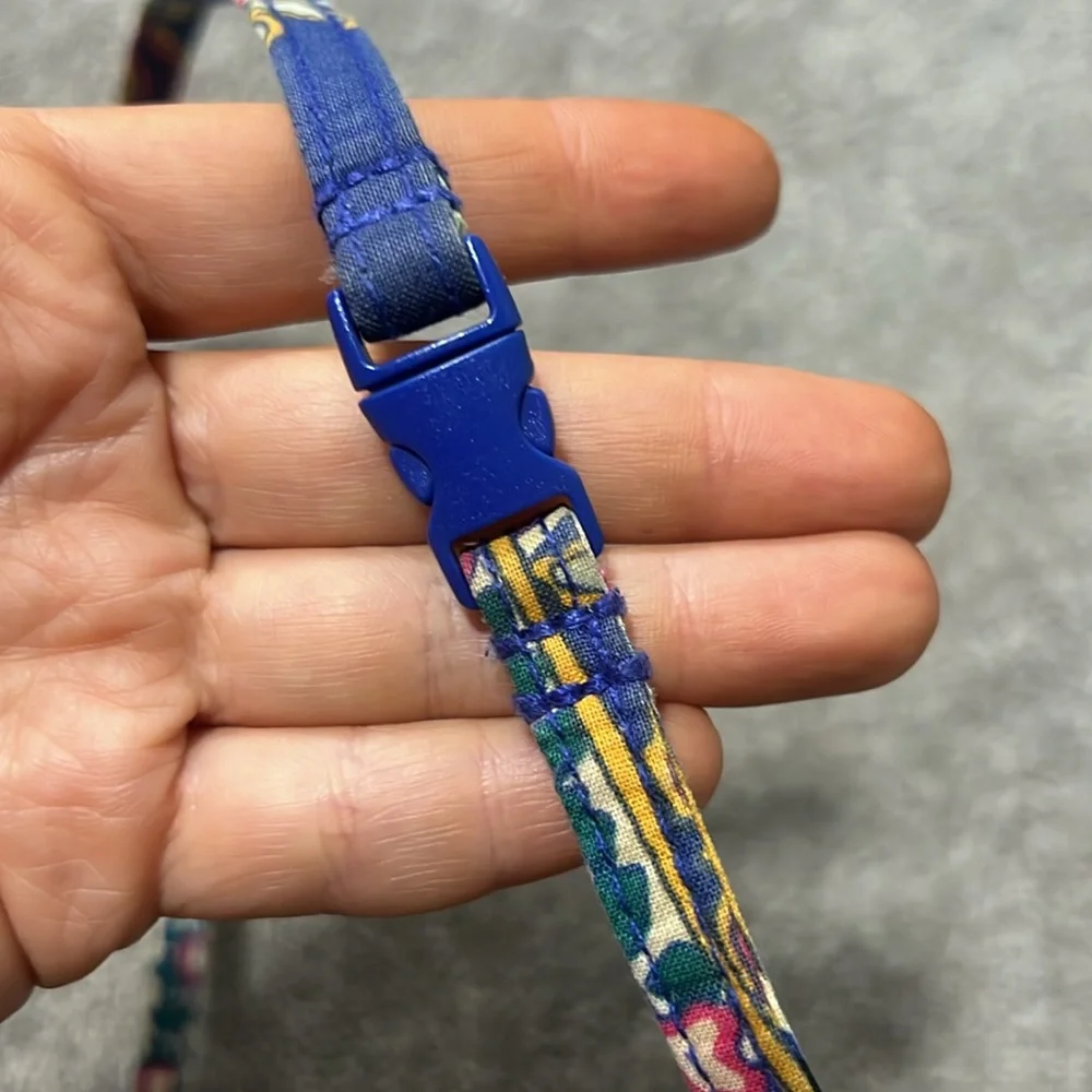 Vera Bradley Lanyard Keychain Clip Closure